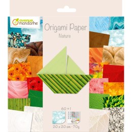 Papier Origami Natura 20x20cm, 70g