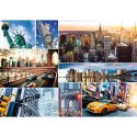 Puzzle 4000 elementów Nowy Jork - Kolaż