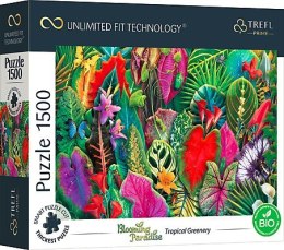 Puzzle 1500 elementów UFT Blooming Paradise Tropical Garden