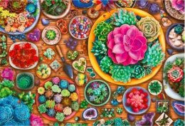Puzzle 1500 elementów UFT Blooming Paradise World of Plants