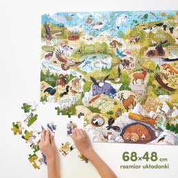 Puzzle Dzikie puzzle - Parki Narodowe 200 elementów
