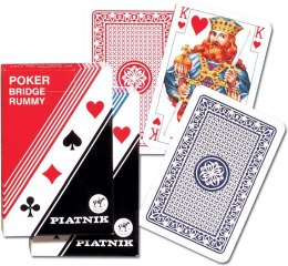 Karty Poker - Brydż pojedyncza talia, Piatnik