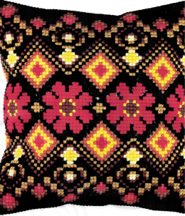 Zestaw do haftu krzyżykowego poduszka – Etno