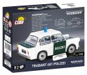 Klocki Cars Trabant 601 Polizei