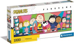 Puzzle 1000 elementów Panorama Peanuts Fistaszki