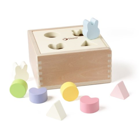 Układanie Kształtów Sorter Drewniany 10 el. Układanie Kształtów Sorter Drewniany 10 el.