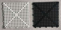 Szachownica gumowa do szachów oraz warcabów plenerowych / ogrodowych (pole 30 cm)