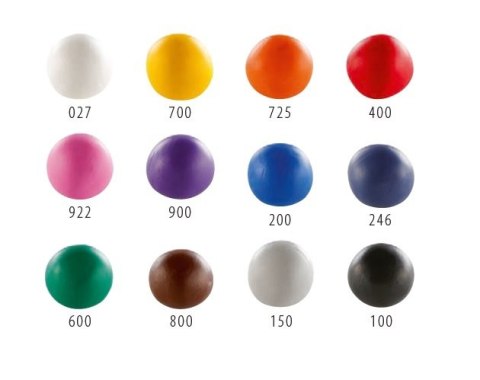 Modelina Cernit Kolory Podstawowe 12x25g Modelina Cernit Kolory Podstawowe 12x25g