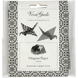 Papier origami 10x10 cm 80g Paris