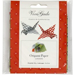 Papier origami 15x15 cm 80g London