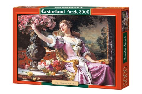 Puzzle 3000 elementów Kobieta w fioletowej sukni, W. Czachórski