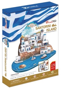 Puzzle 3D Santorini duży zestaw