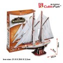 Puzzle 3D Żaglowiec Dwumasztowy