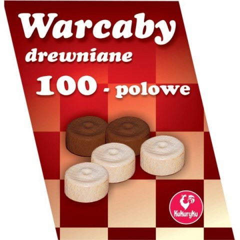 PROMATEK Gra Warcaby 100 -polowe