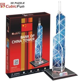 PUZZLE 3D Budynek Bank of China