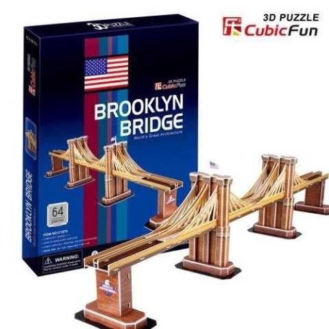 PUZZLE 3D Empire Brooklyn Bridge