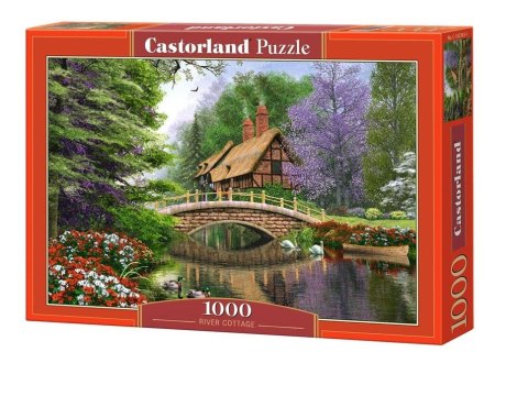 Puzzle 1000 elementów Chata nad rzeką