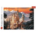 Puzzle 3000 elementów, Zamek Neuschwanstein Zimą