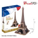 Puzzle 3D Wieża Eiffel Duży Zestaw