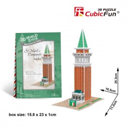 Puzzle 3D Domki świata - Włochy St. Marks Campani