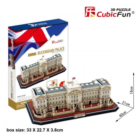 Puzzle 3D Duży zestaw Pałac Buckingham