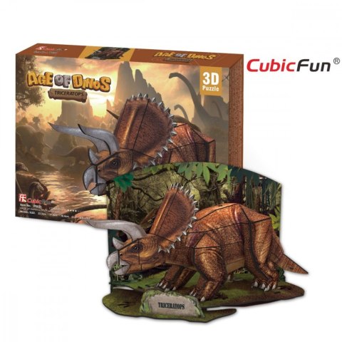 Puzzle 3D Triceratops