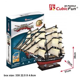 Puzzle 3D Żaglowiec USS Constitution