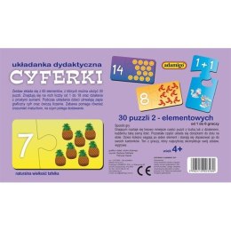 Układanka puzzlowa Cyferki