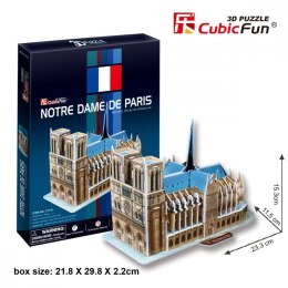 Puzzle 3D Katedra Notre Dame 40 elementów