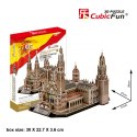 Puzzle 3D Katedra de Santiago de Compostela Zestaw XL