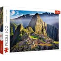 Puzzle 500 elementów Zabytkowe sanktuarium Machu Picchu