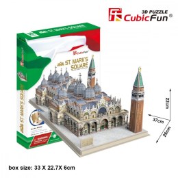 Puzzle 3D Plac Św. Marka w Wenecji 107 elementów