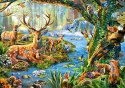 Puzzle 500 elementów Leśne życie