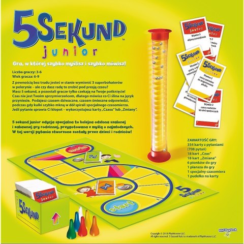 Gra 5 Sekund Junior 2.0 Edycja specjalna Gra 5 Sekund Junior 2.0 Edycja specjalna
