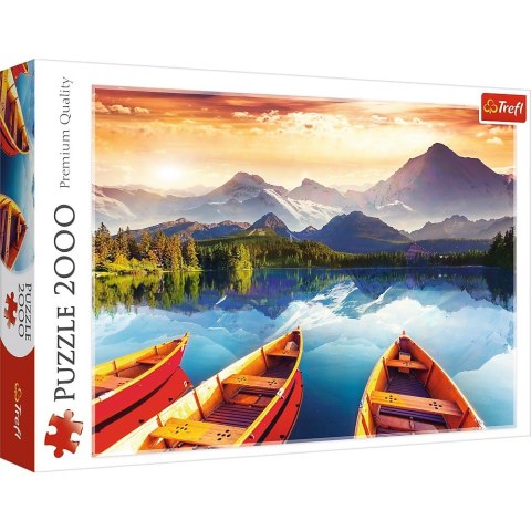 Puzzle 2000 elementów Kryształowe jezioro