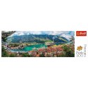 Puzzle 500 elementów Panorama - Kotor, Czarnogóra