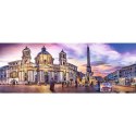 Puzzle 500 elementów Panorama - Piazza Navona, Rzym