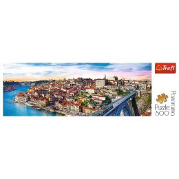 Puzzle 500 elementów Panorama - Porto, Portugalia