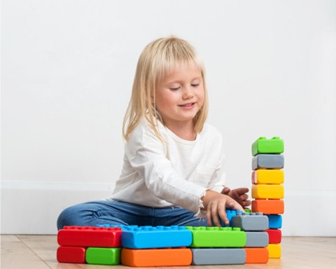 Klocki budowlane Cegły Junior 30 elementów