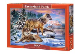 Puzzle 500 elementów - Wilcza Kraina Czarów