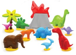 Klocki konstrukcyjne Dinozaury karton