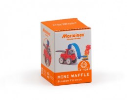 Klocki konstrukcyjne Mini Waffle Strażak Zestaw Mały