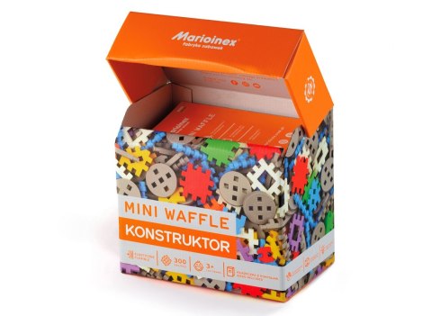 Klocki konstrukcyjne Mini Wafle Konstruktor 300