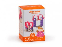 Klocki konstrukcyjne Mini Wafle Księżniczka Zestaw Średni