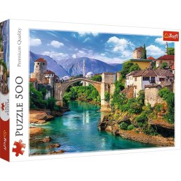 Puzzle 500 elementów - Stary Most w Mostarze, Bośnia i Hercegowina