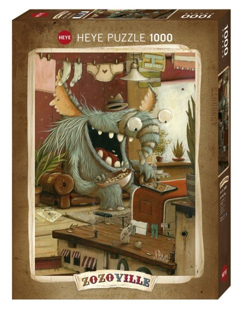 Puzzle 1000 elementów - Zozoville, Dzień prania