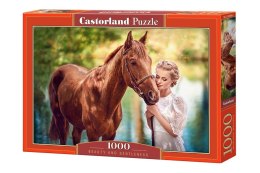 Puzzle 1000 elementów - Koń Piękno i łagodność