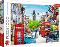 Puzzle 1000 elementów - Ulica Londynu