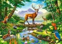 Puzzle 300 elementów - Leśna harmonia