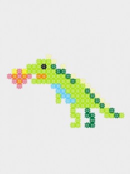 Klocki konstrukcyjne Micro waffle 150 elementów